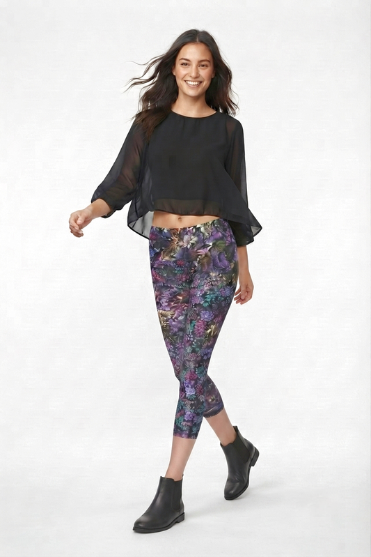 Capri Leggins velvet sunshine