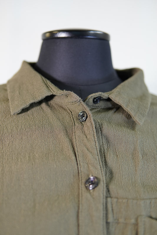 2.Hand Größe M Bluse oliv