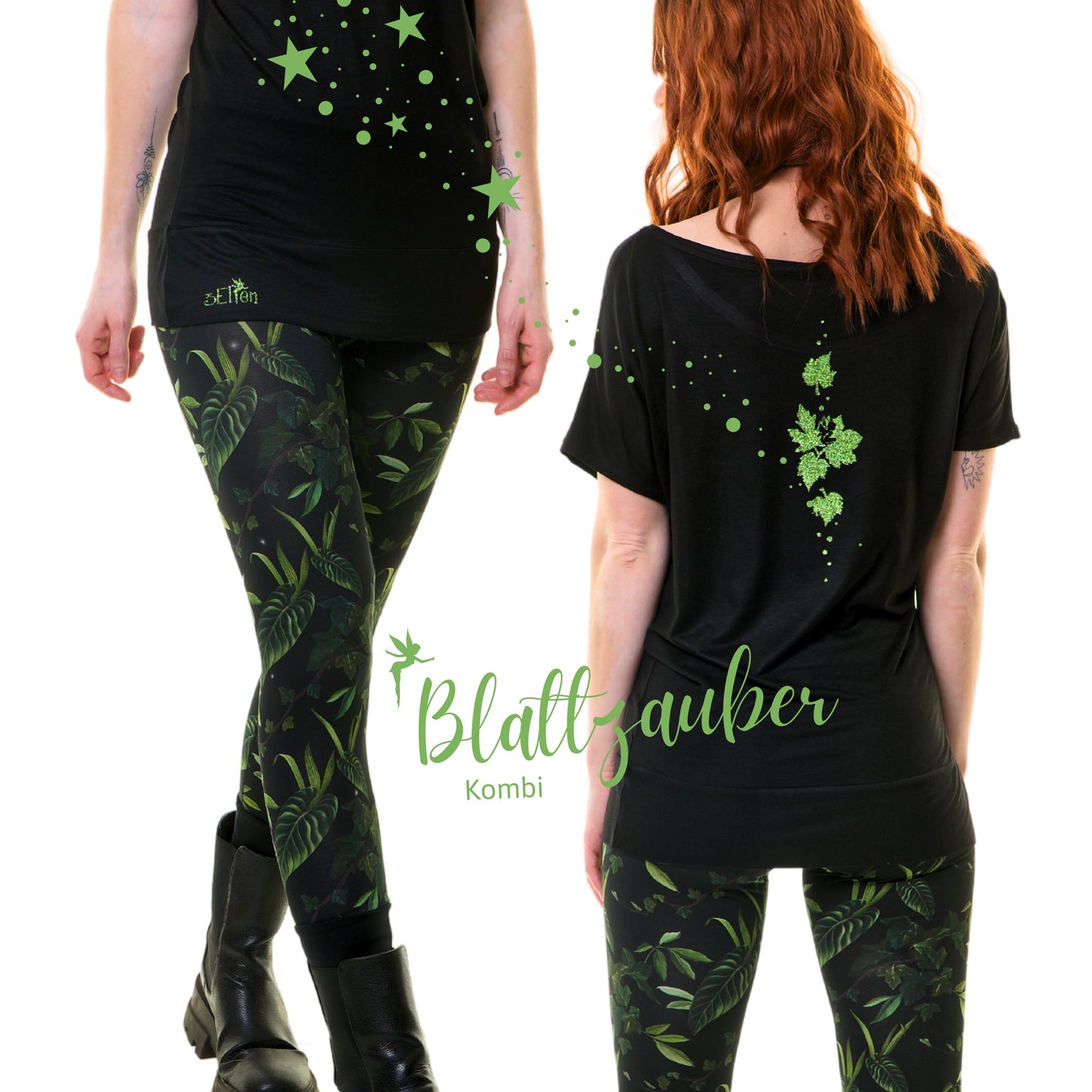 Vibrant Rose Leggings & Shortdress Combo Offer
