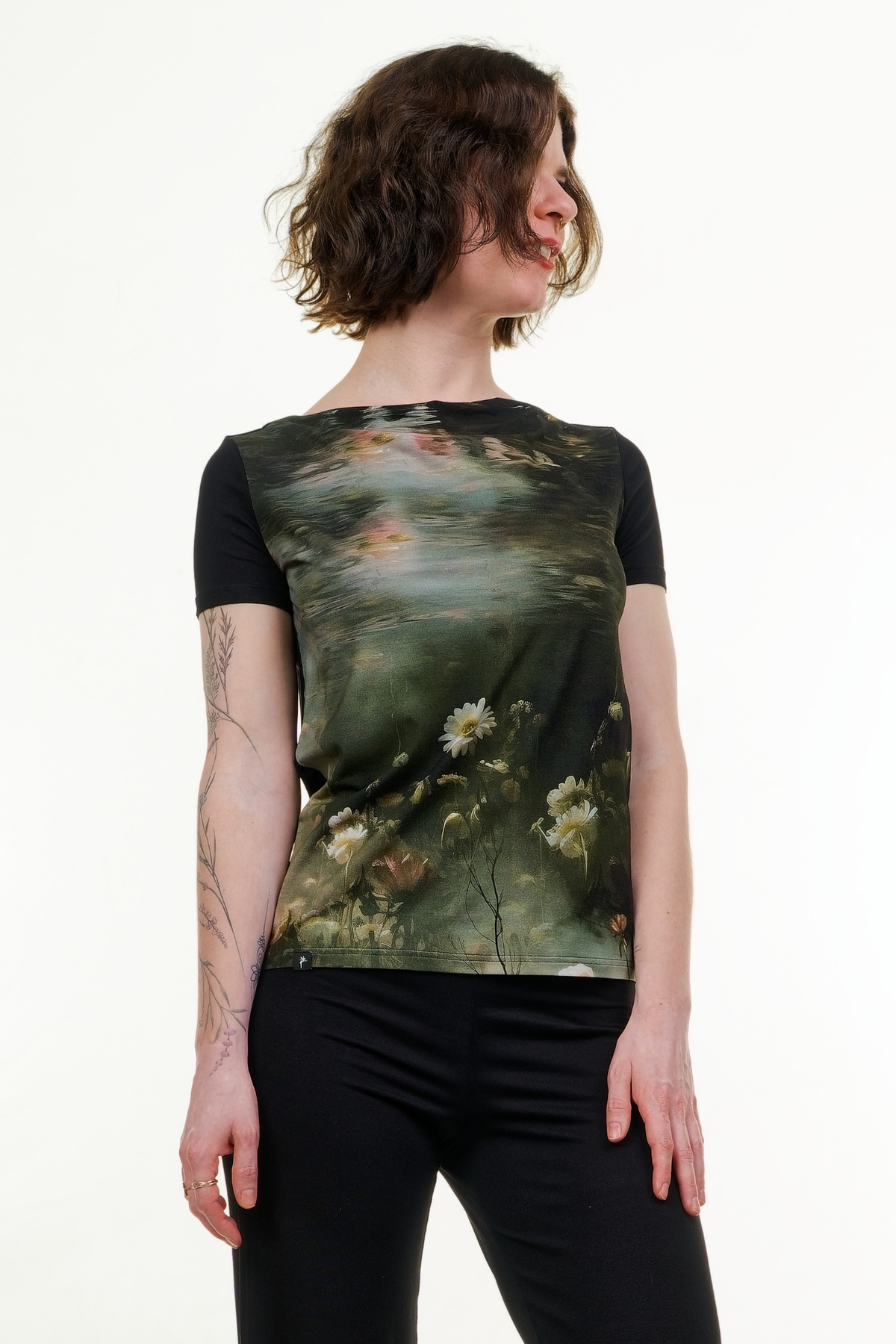 Wasserfall Shirt Teichrose