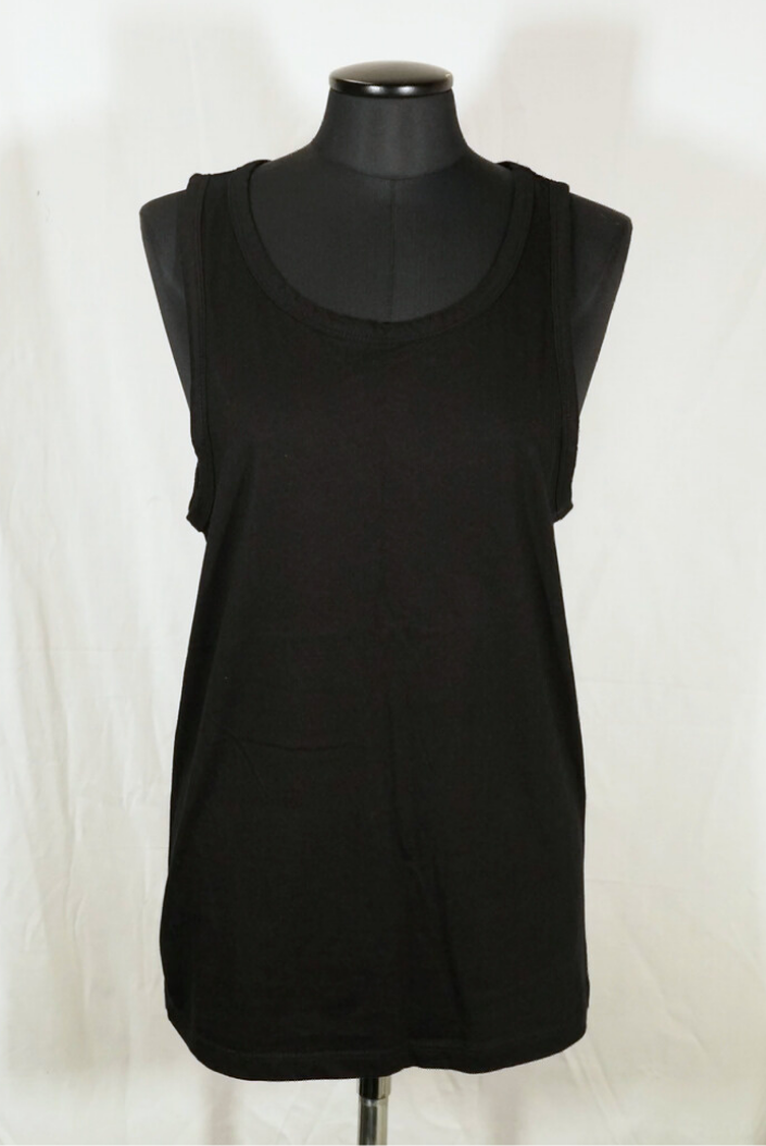 2. Hand Schwarzes Tanktop M