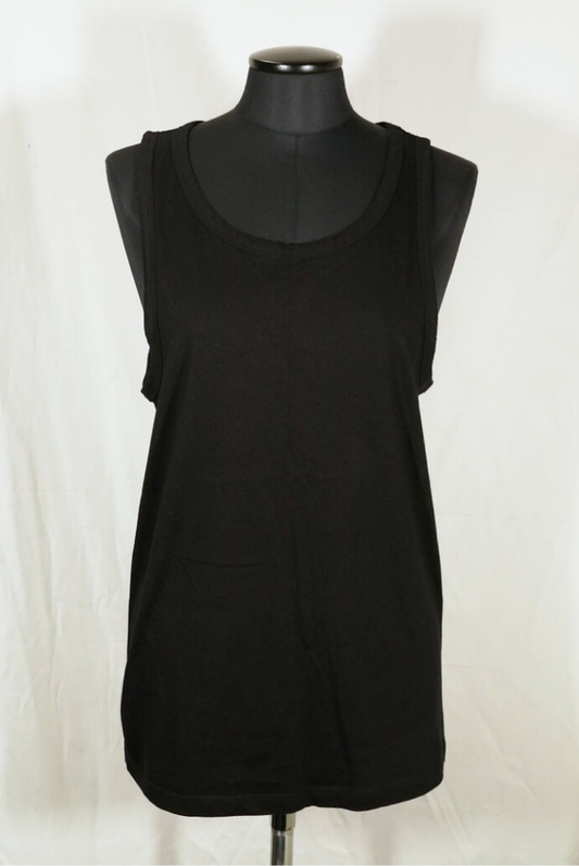 2. Hand Schwarzes Tanktop M