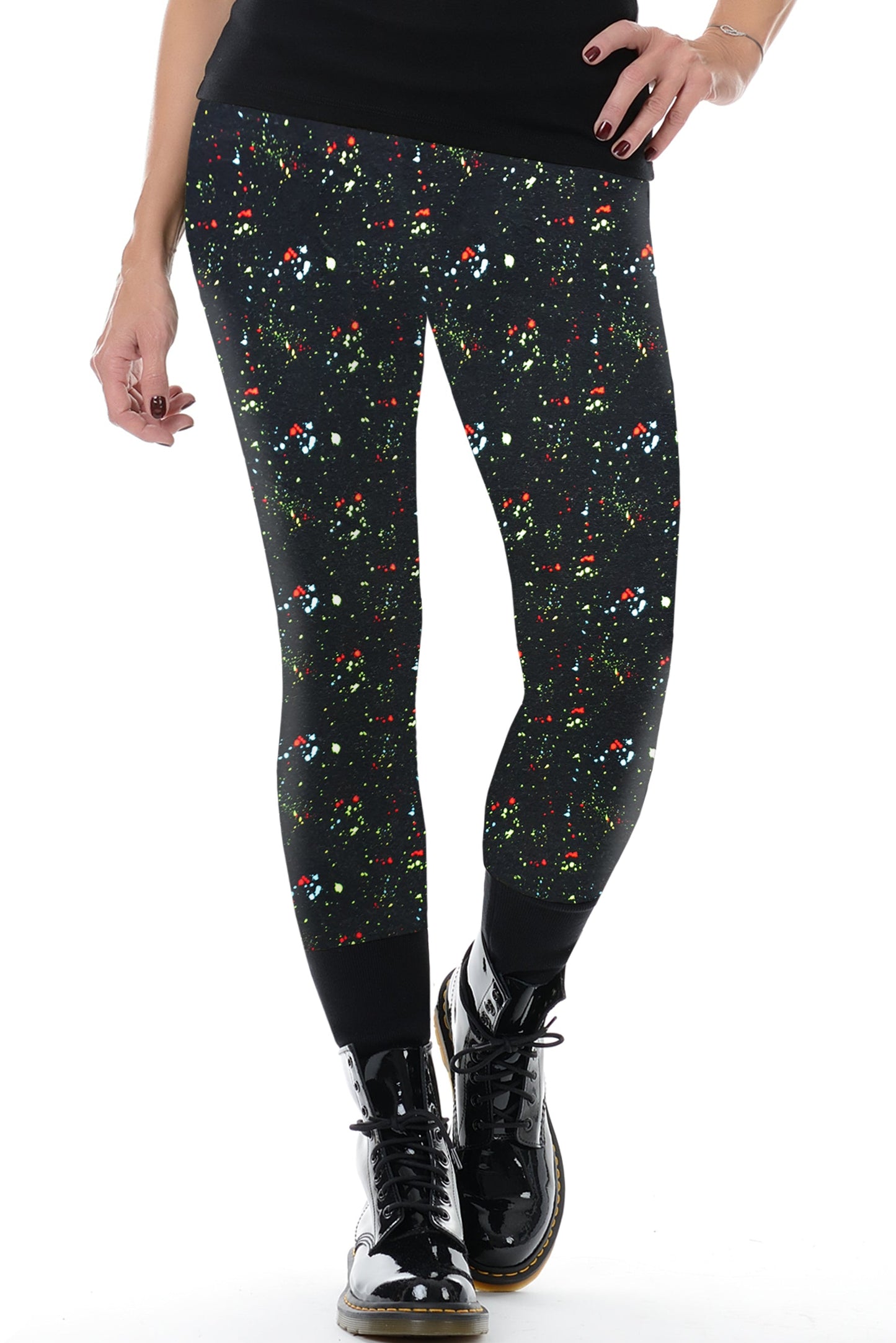SALE Größe S 3Elfen Leggings klecksi Hexi