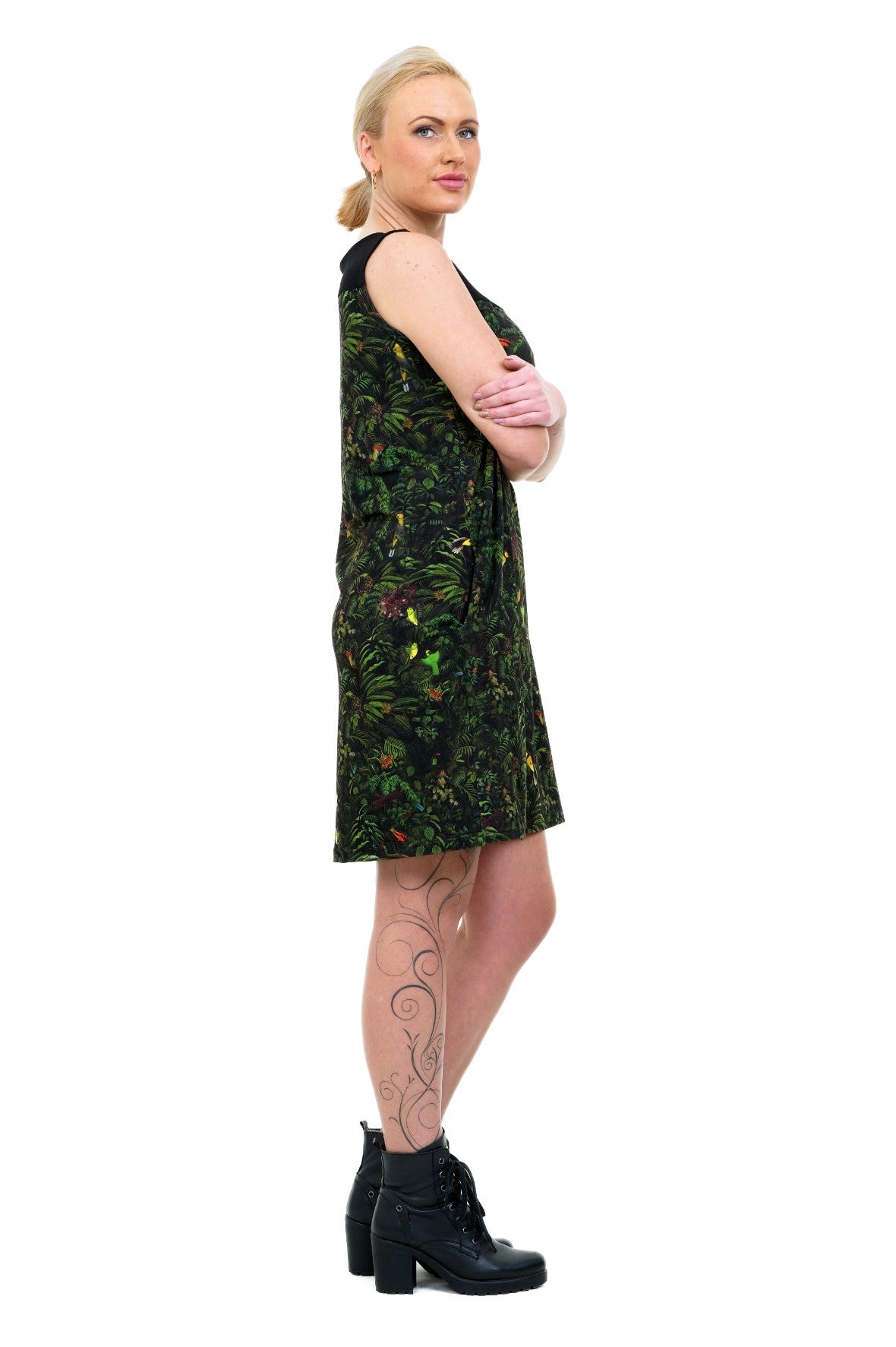 A Kleid Dschungel