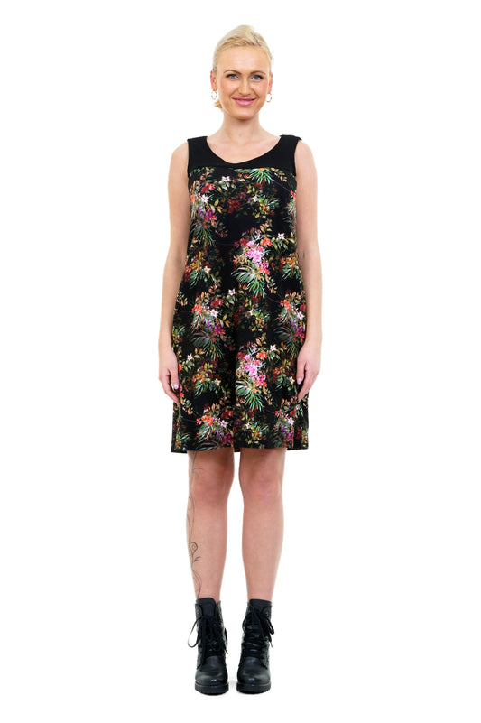 SALE Größe M A Linien Kleid Prachtgarten