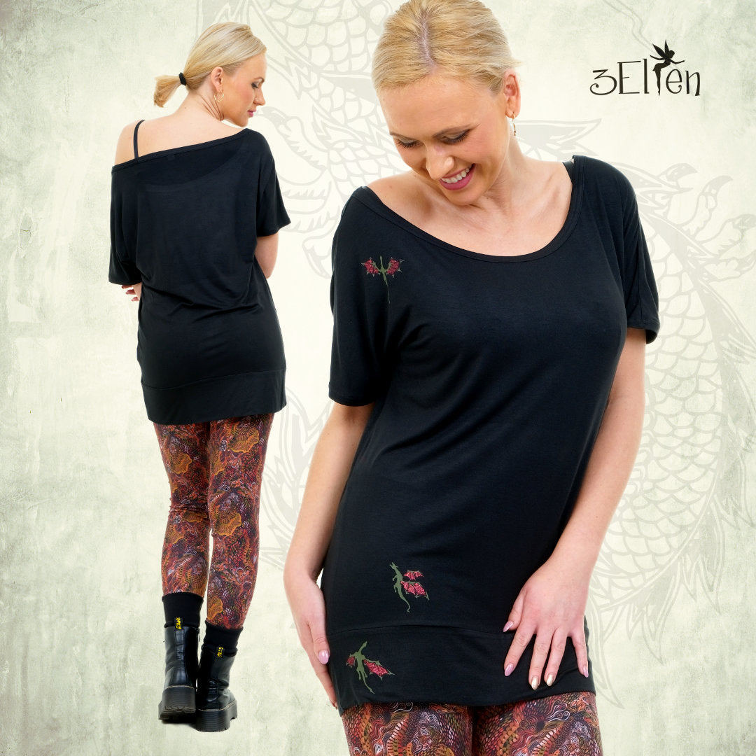 Drachen Leggings & Shortdress Kombi Angebot