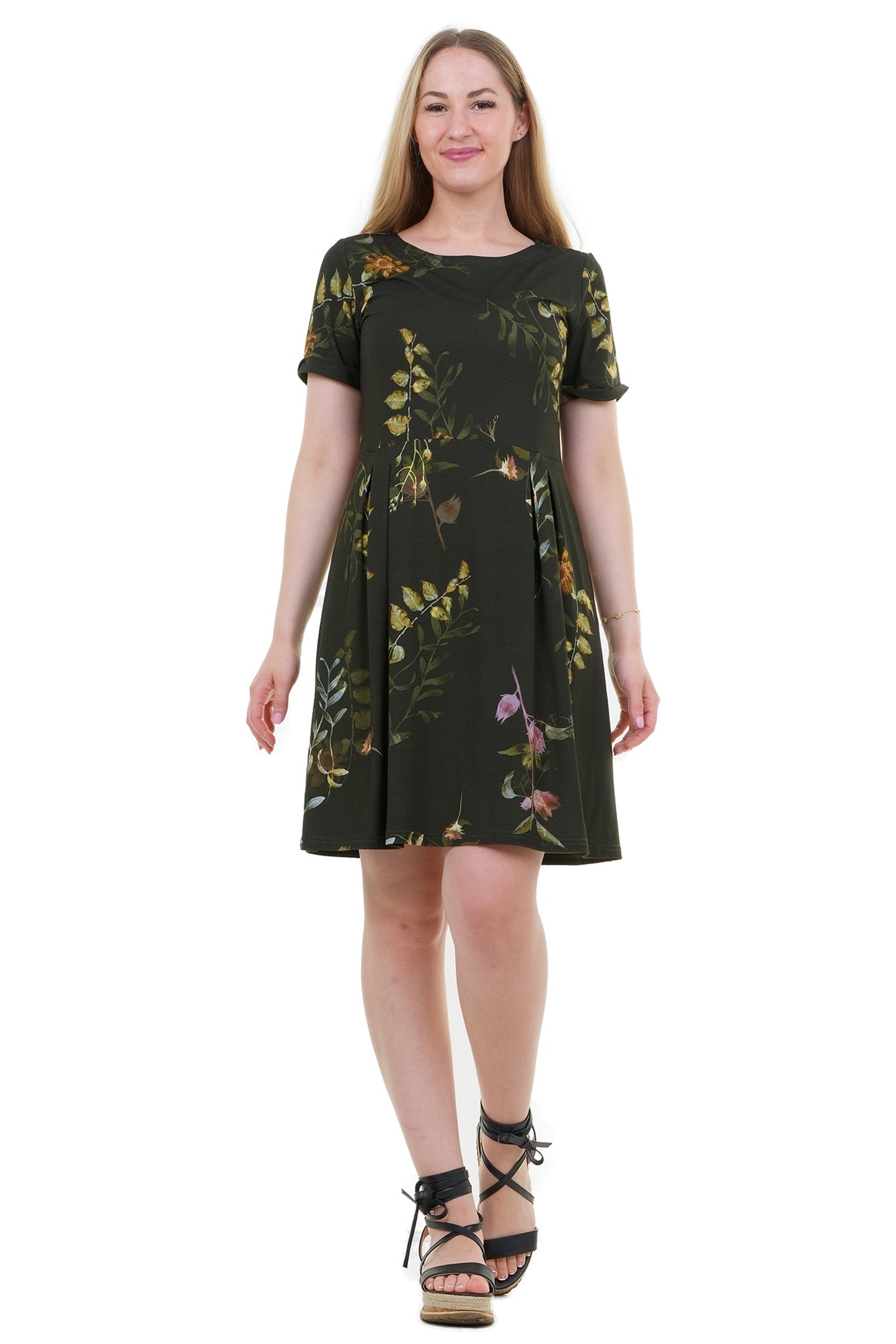 leaf whispers dress