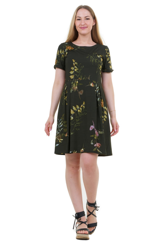 SALE Größe XL Blattgeflüster Kleid