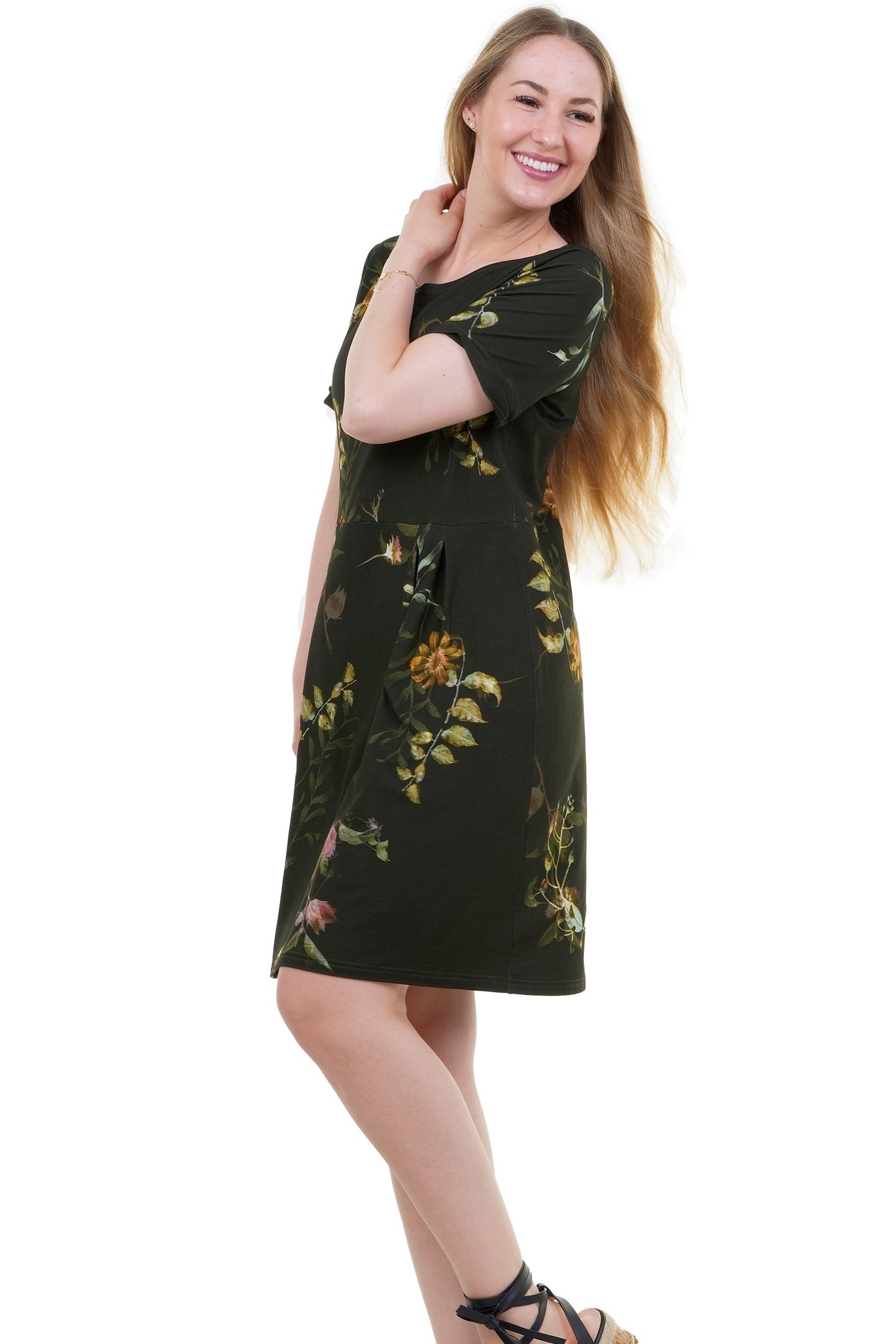 leaf whispers dress