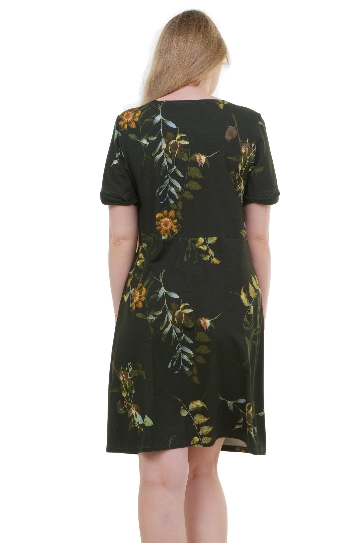 leaf whispers dress