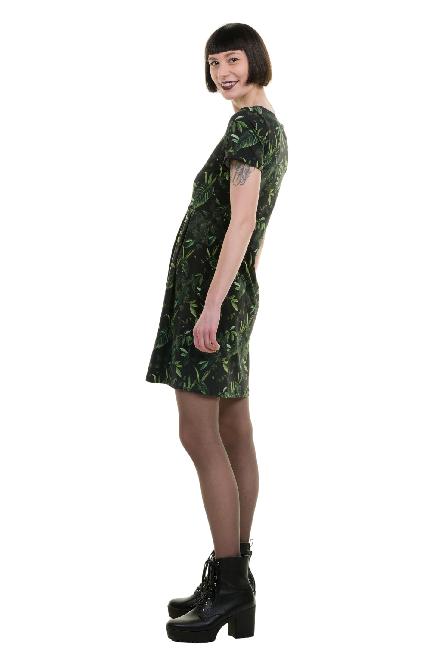 Peacock dress
