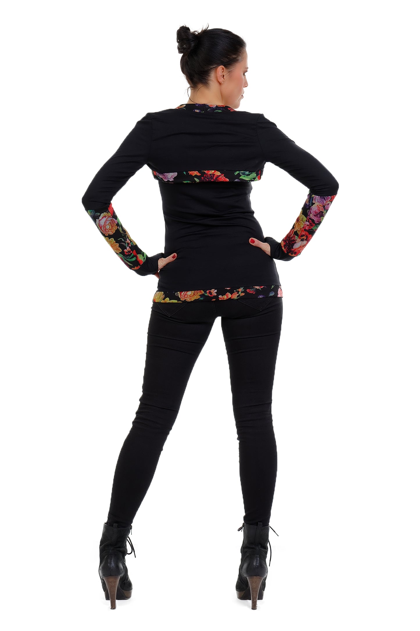 Bolero schwarz Mystic Rose