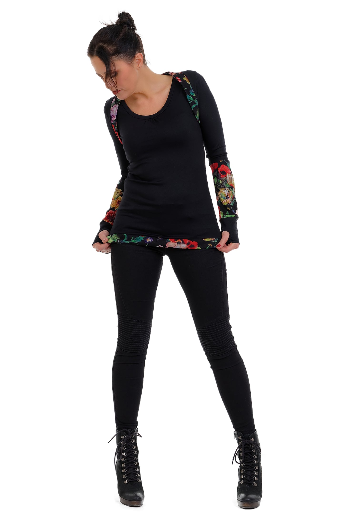 Bolero schwarz Mystic Rose
