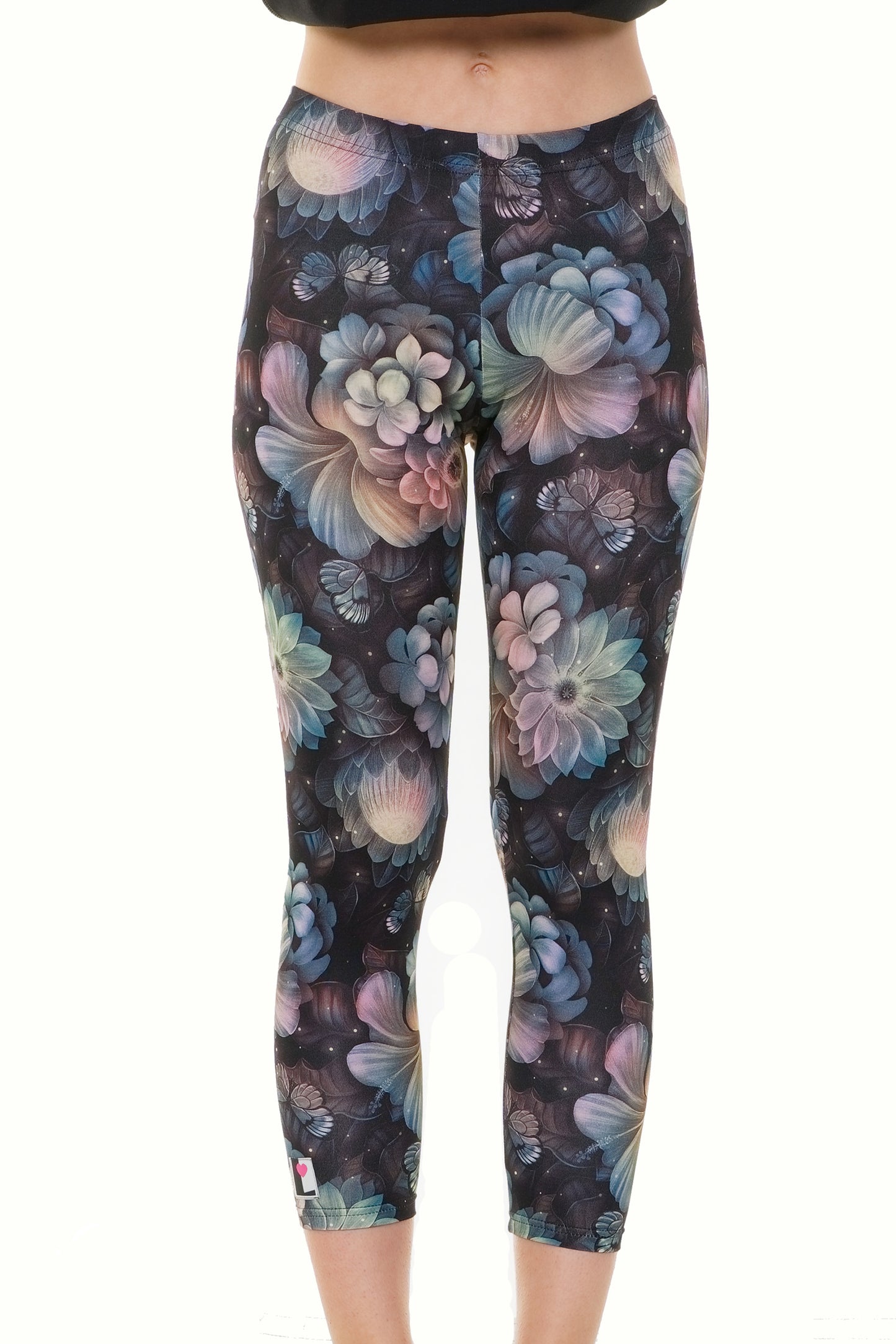 SALE Size S 3Elfen Leggings grunge blue