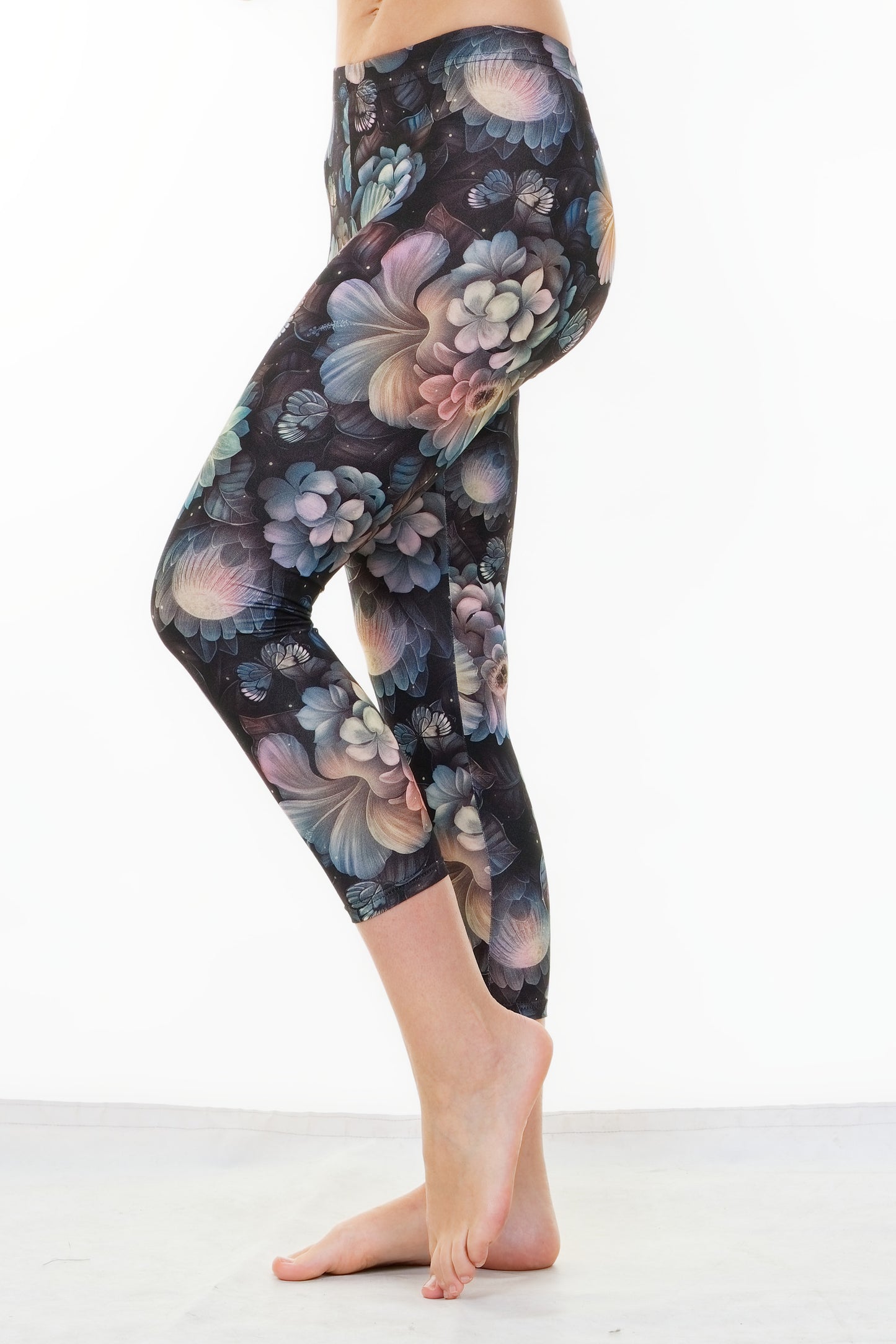 SALE Size S 3Elfen Leggings grunge blue