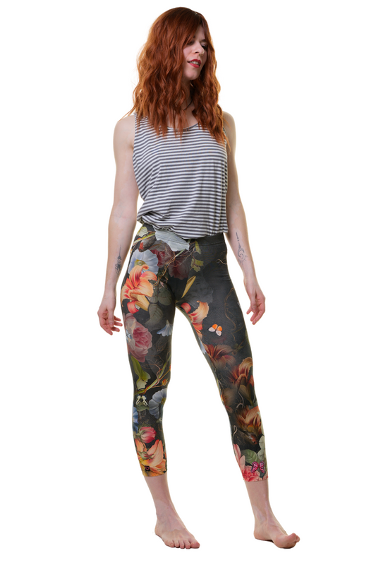 Capri Leggins bloomy Fairytale