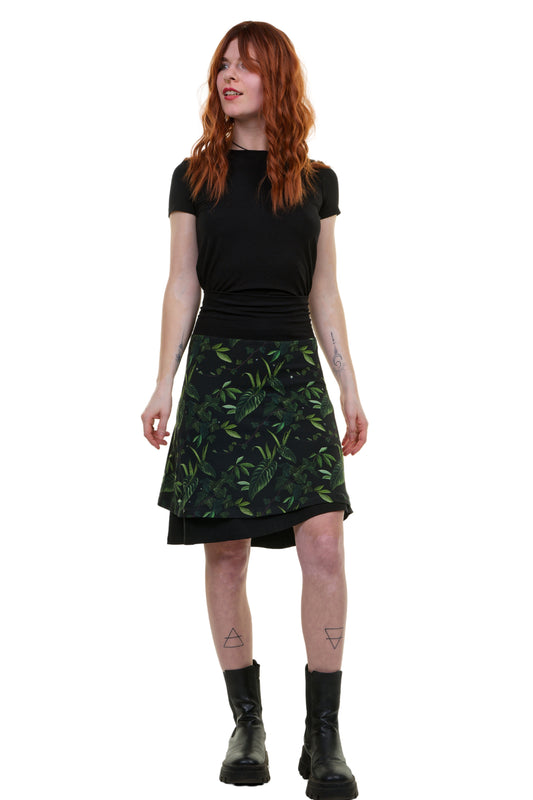 SALE Größe S Doppelrock Blattzauber