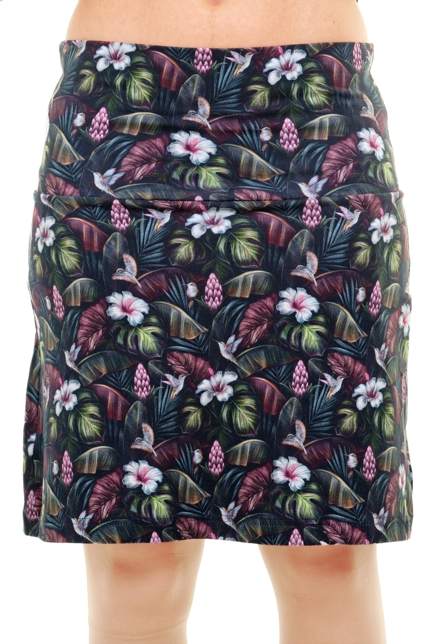 SALE Größe S Elfen Rock Hibiskus