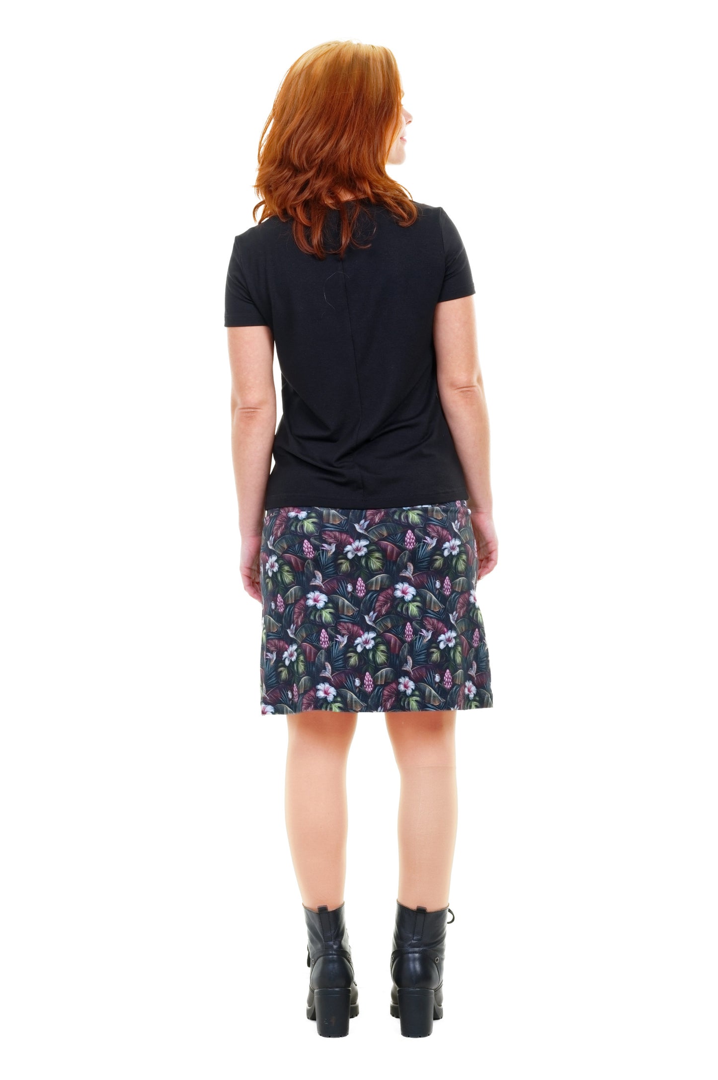 SALE Größe S Elfen Rock Hibiskus