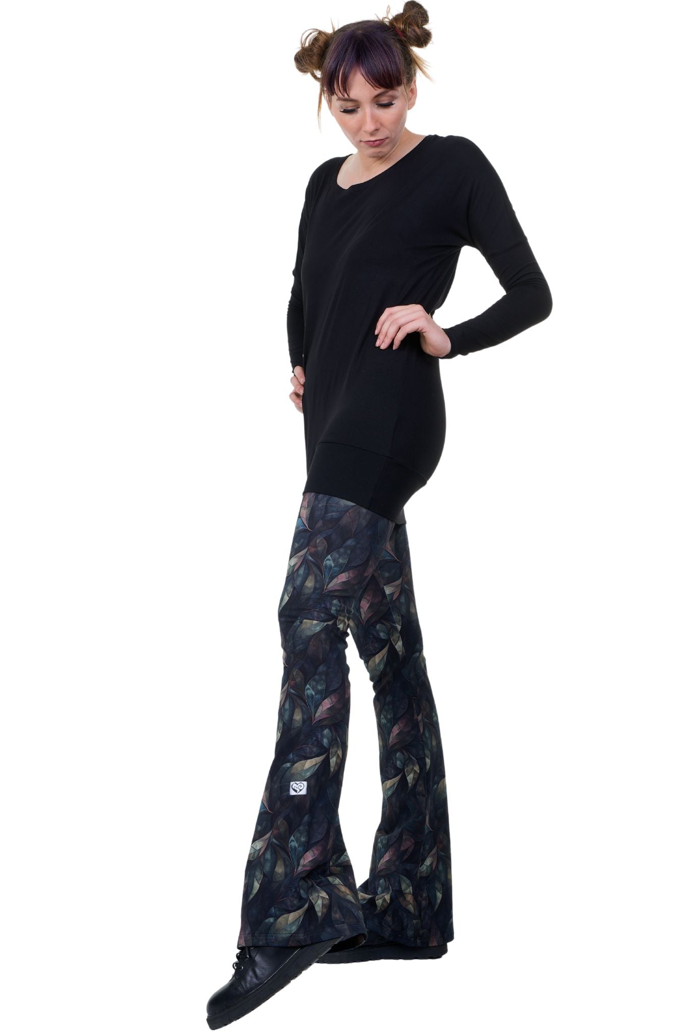 Flare Leggings Black Diamond