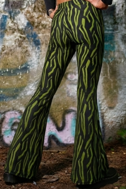 Flare Leggings Cool Days Night Meadow