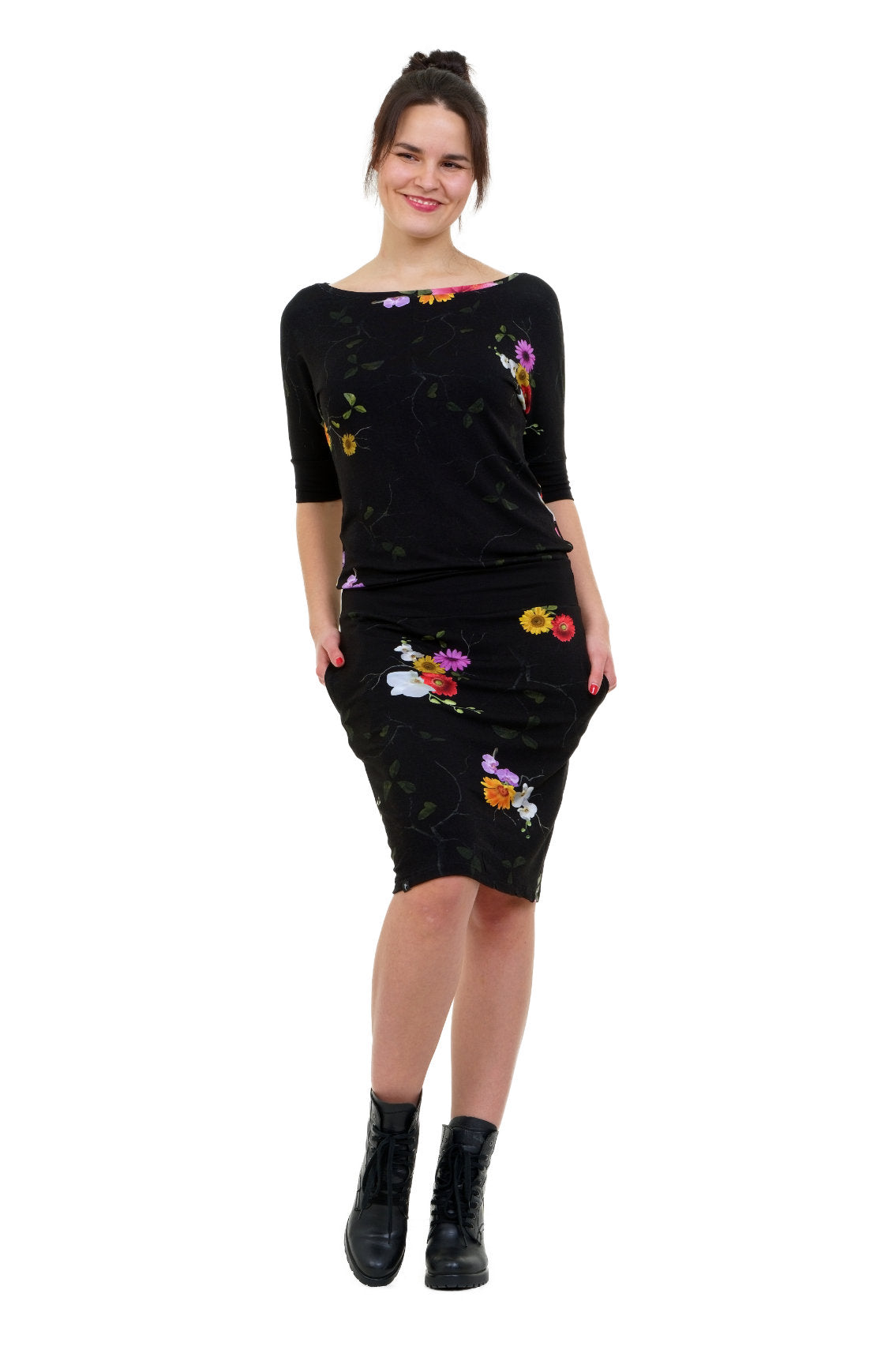 Fledermaus Kleid Sunflowers