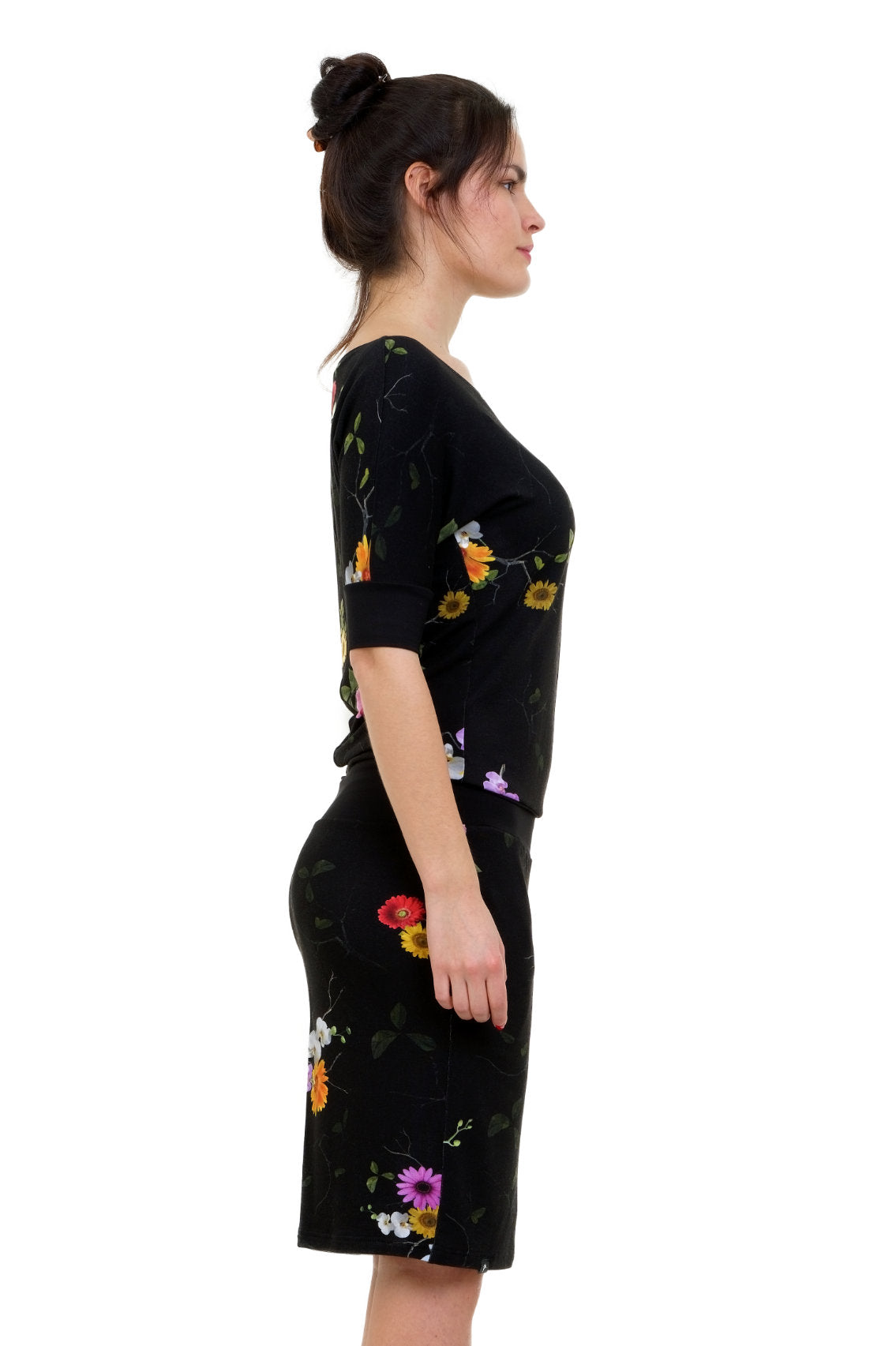 Fledermaus Kleid Sunflowers