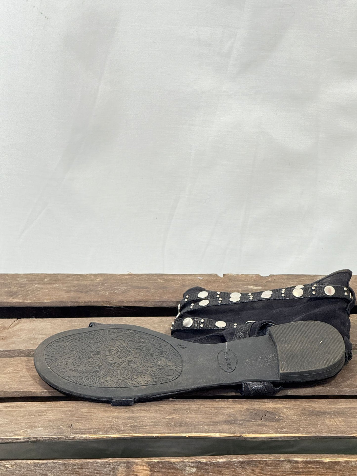 2. Hand Größe 41 Schwarze Schuhe