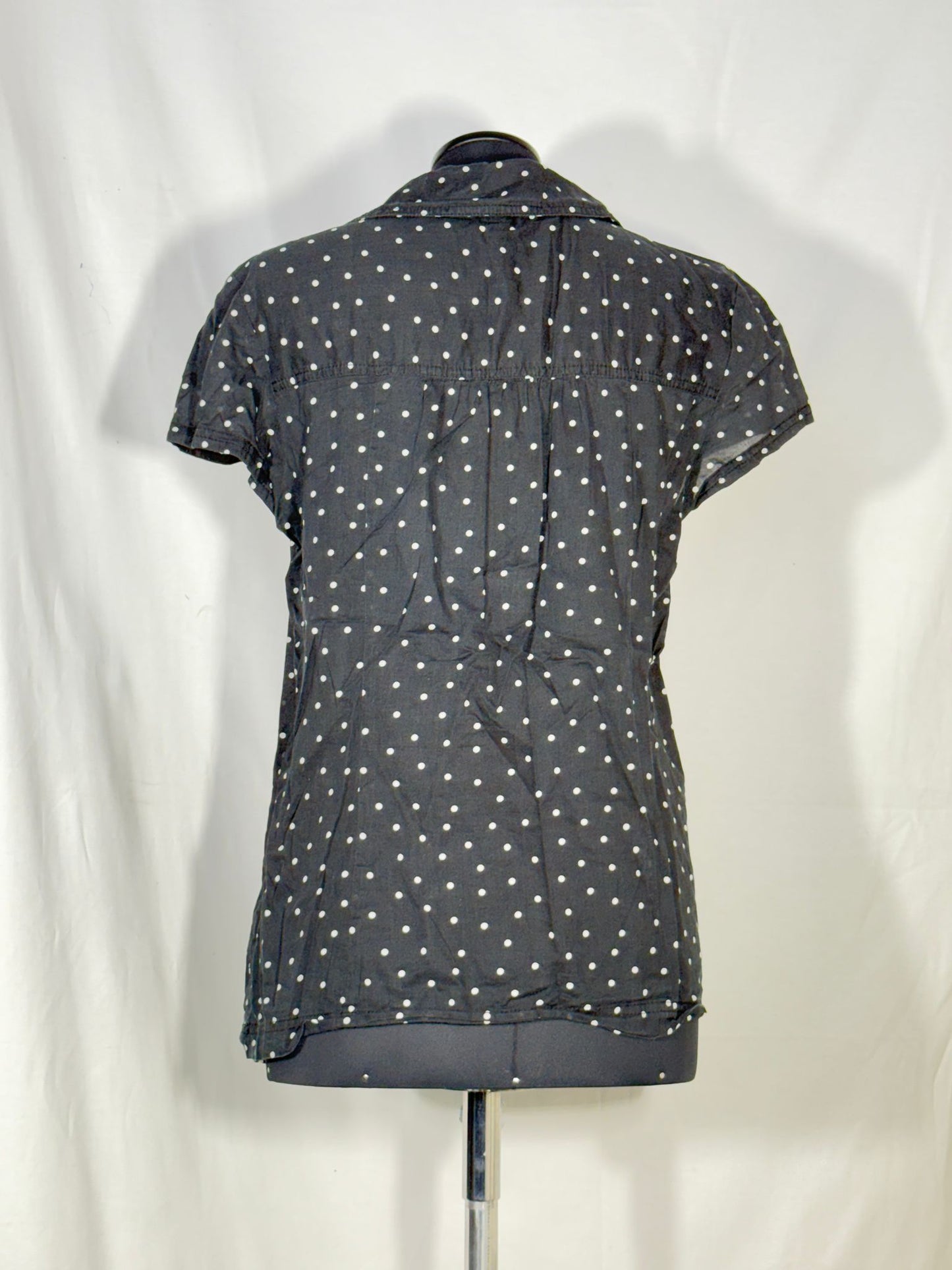 2. Hand Größe M Bluse Pünktchen