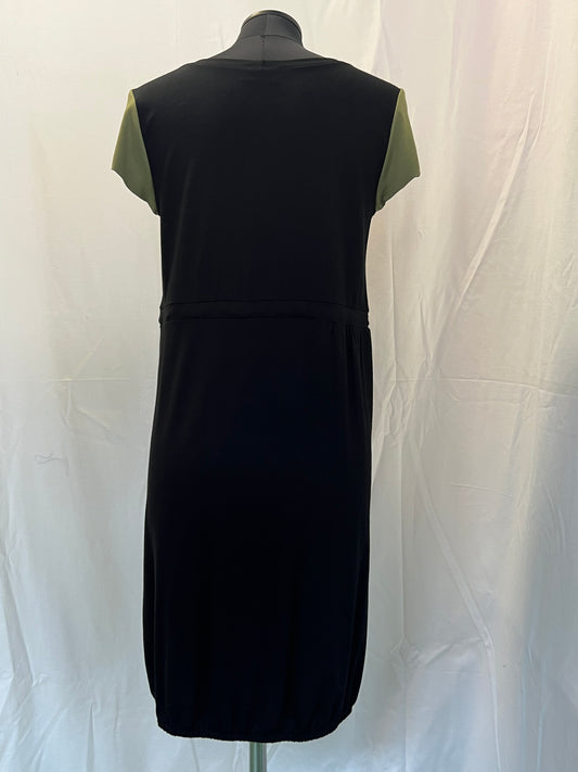 2. Hand Größe M Langes Kleid Kurz arm Schwarz