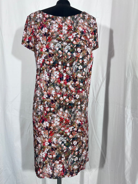 2. Hand Größe M Kurz arm Kleid Rosa mit Frühlings vibe