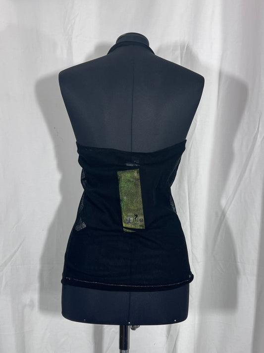 2. Hand Größe M Schwarzes tüll oberteil