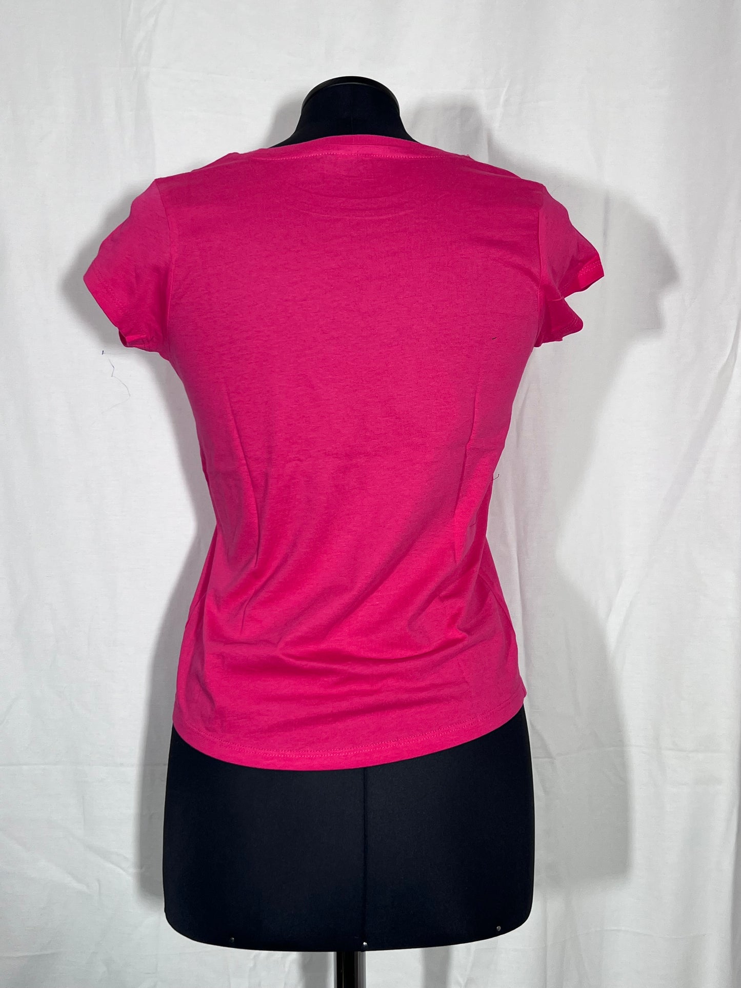 Children's shirt 12+ years pink with white writing
