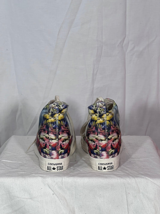 2. Hand Größe 42 Converse Chuck Taylor All Star-Hidden Heel floral Muster