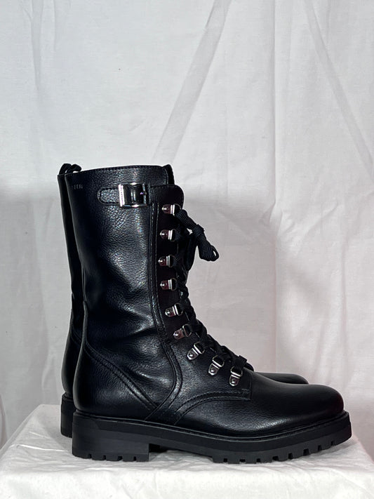 2. Hand Größe 42 Esprit Schnürstiefel in schwarz