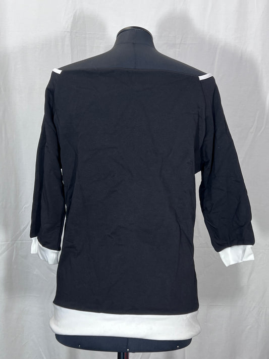 2. Hand Größe L Lady T-Shirt schwarz weiß