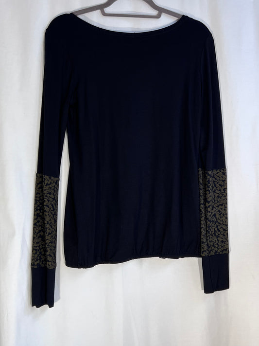 2. Hand Größe S Langarm Shirt mit Muster