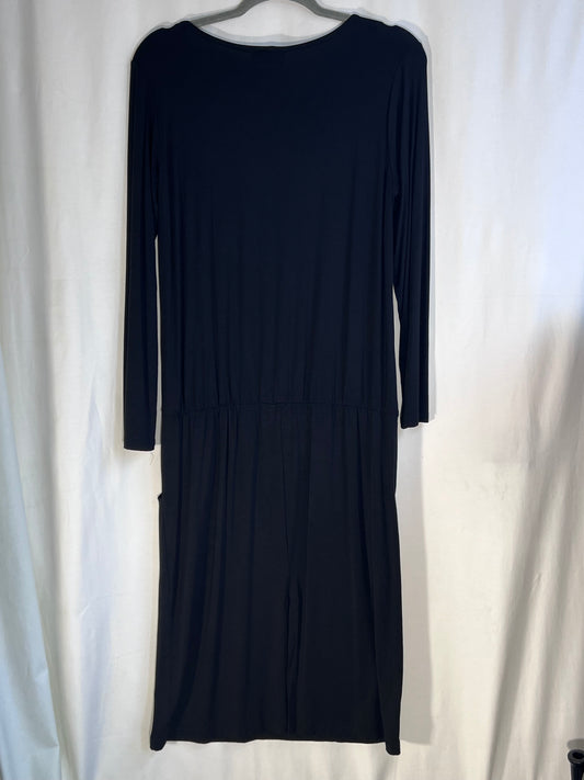 2. Hand Größe M schwarzes langes Kleid