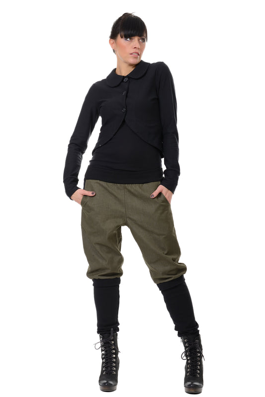 Peter Pan jacket black -