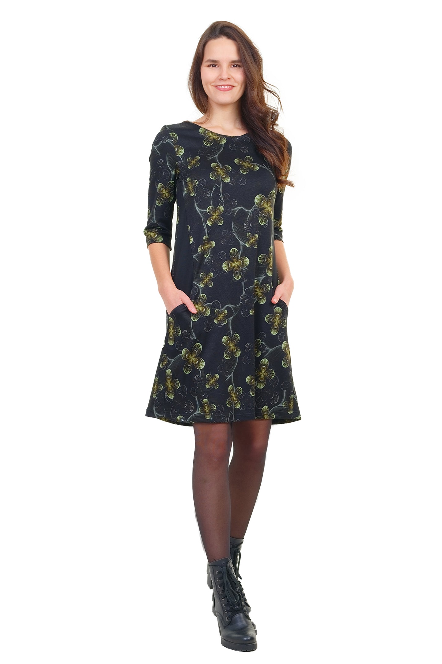 SALE Größe S Katrinchen Kleid Electric Flower