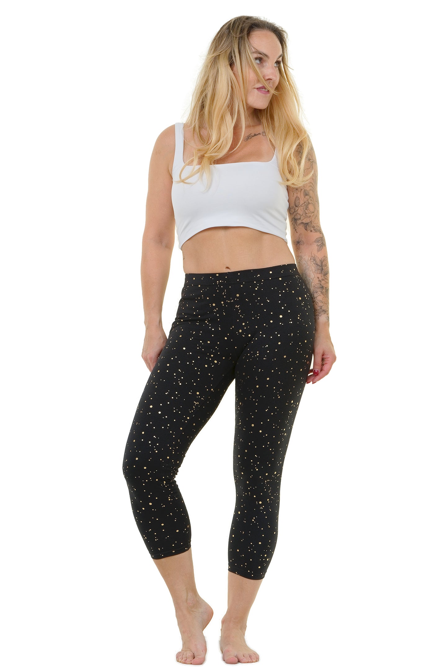 Capri Leggings Goldregen von LegginsLove