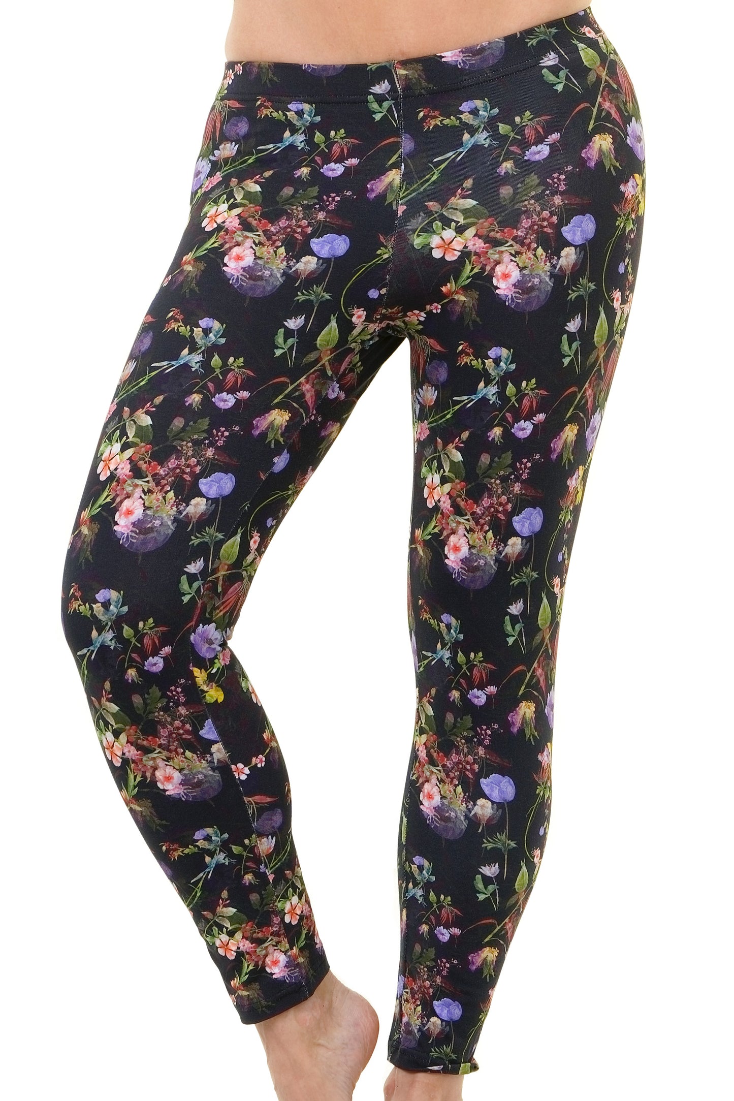 Lila Mohn Leggings & Longdress Kombi Angebot