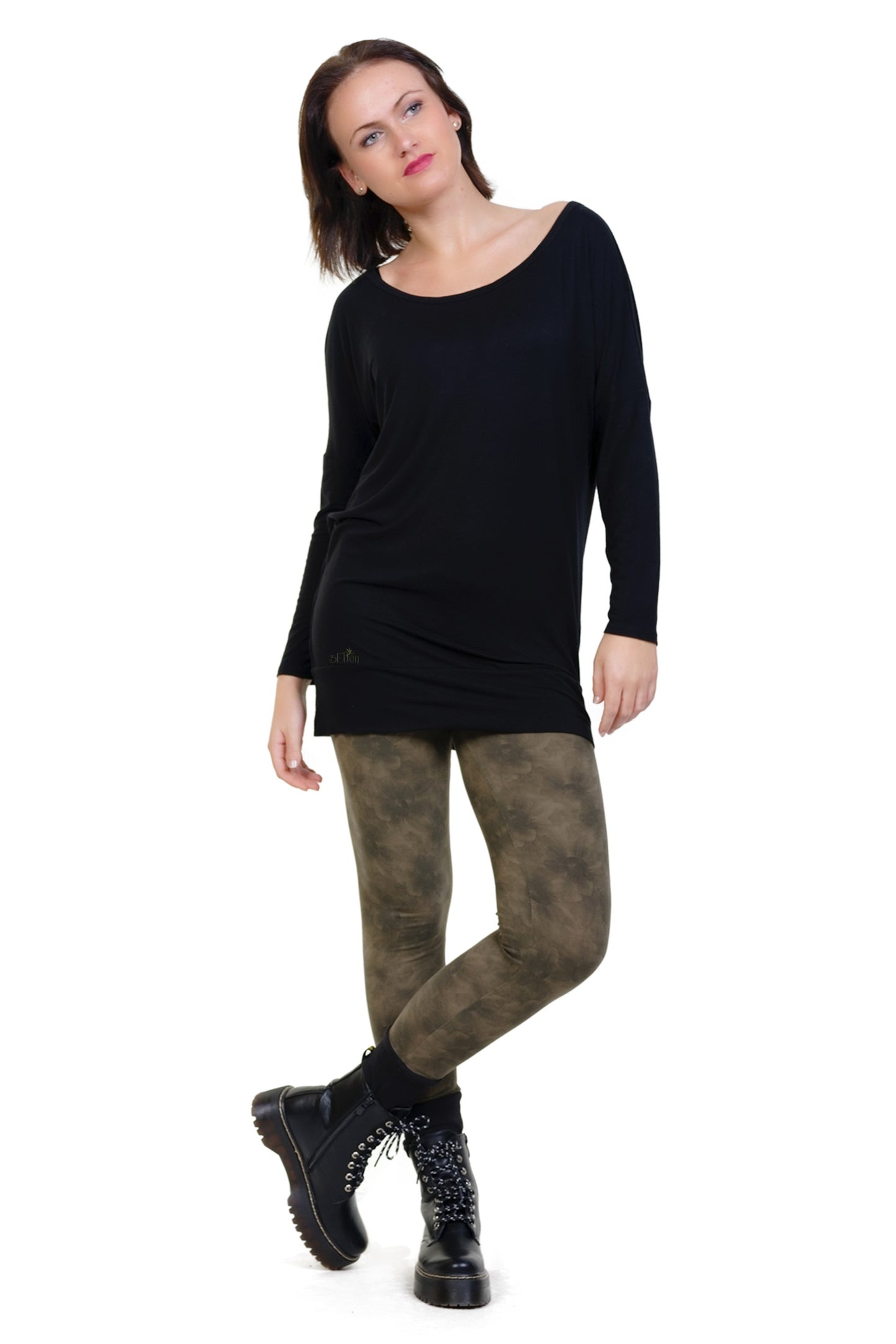 Grunge Vögel Leggings & Longdress Kombi Angebot