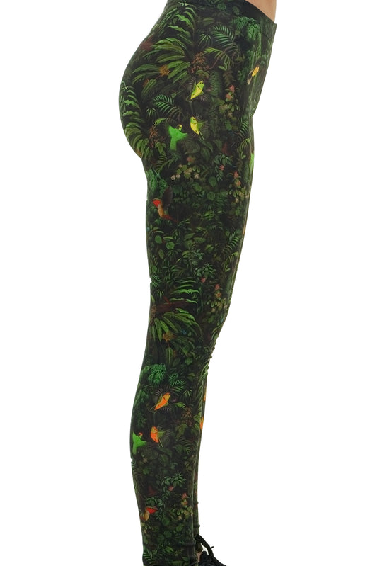 SALE Size S 3Elfen Leggings grunge blue