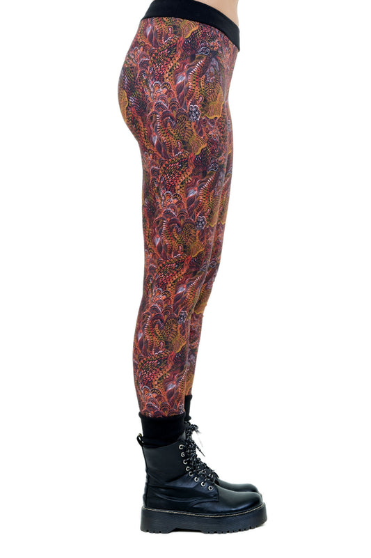 SALE Größe XS 3Elfen Leggins Dragon