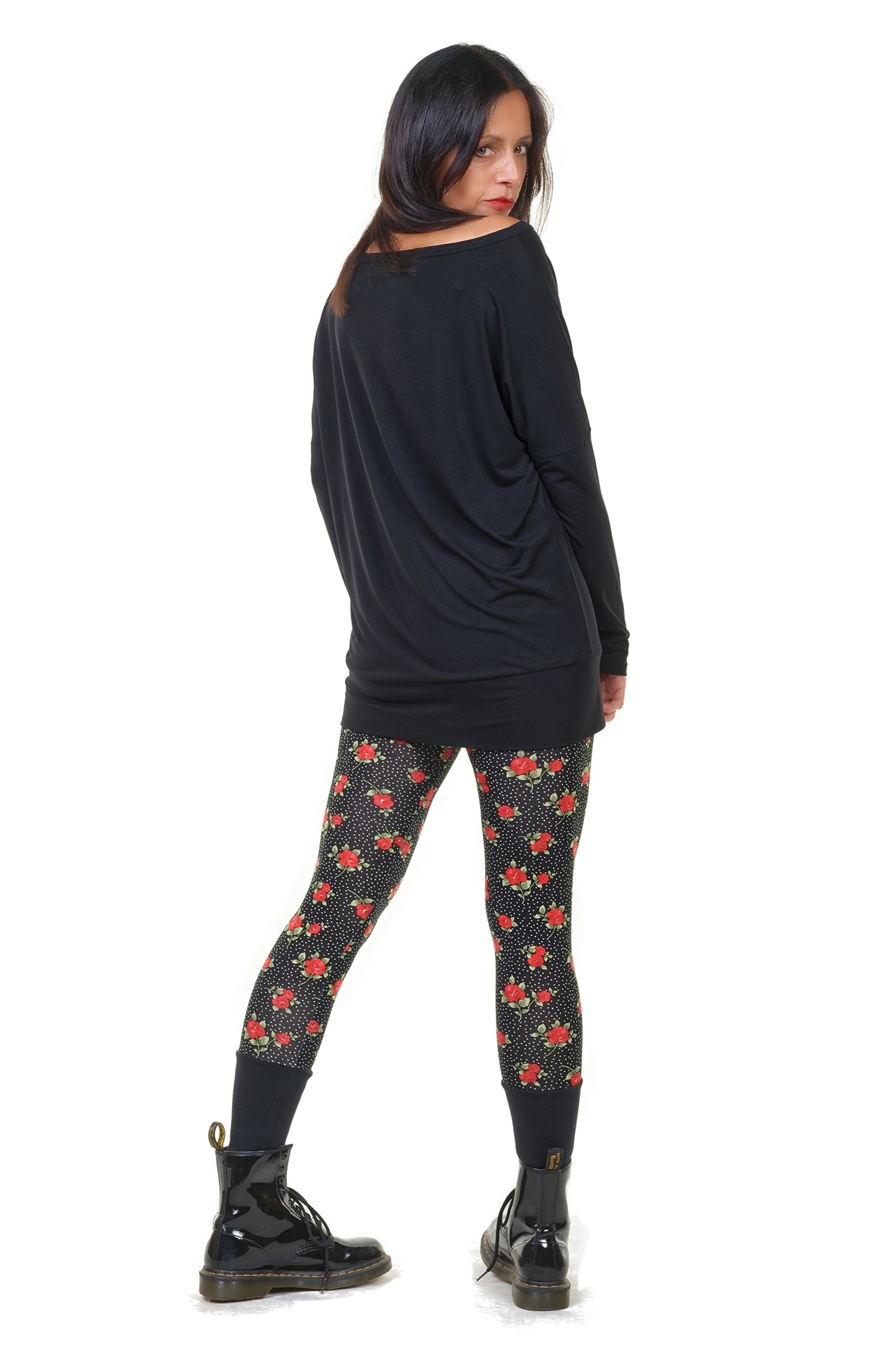 Leggings viscose dots