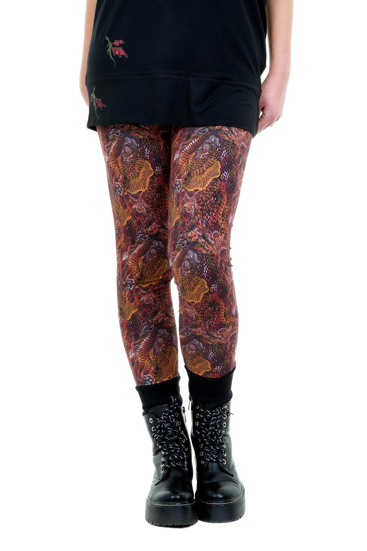 Leggins Baumwolle Dragon