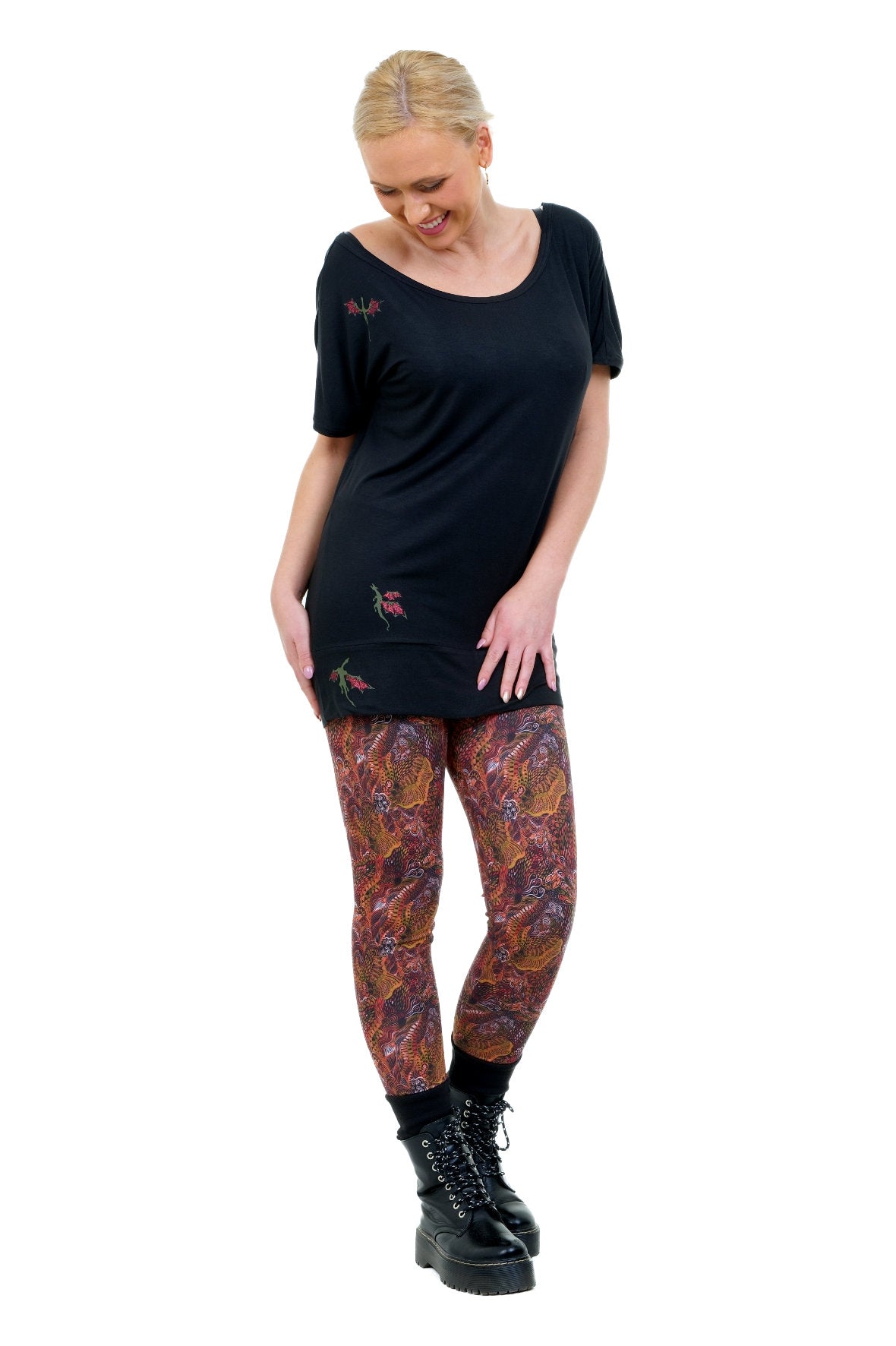 Drachen Leggings & Shortdress Kombi Angebot