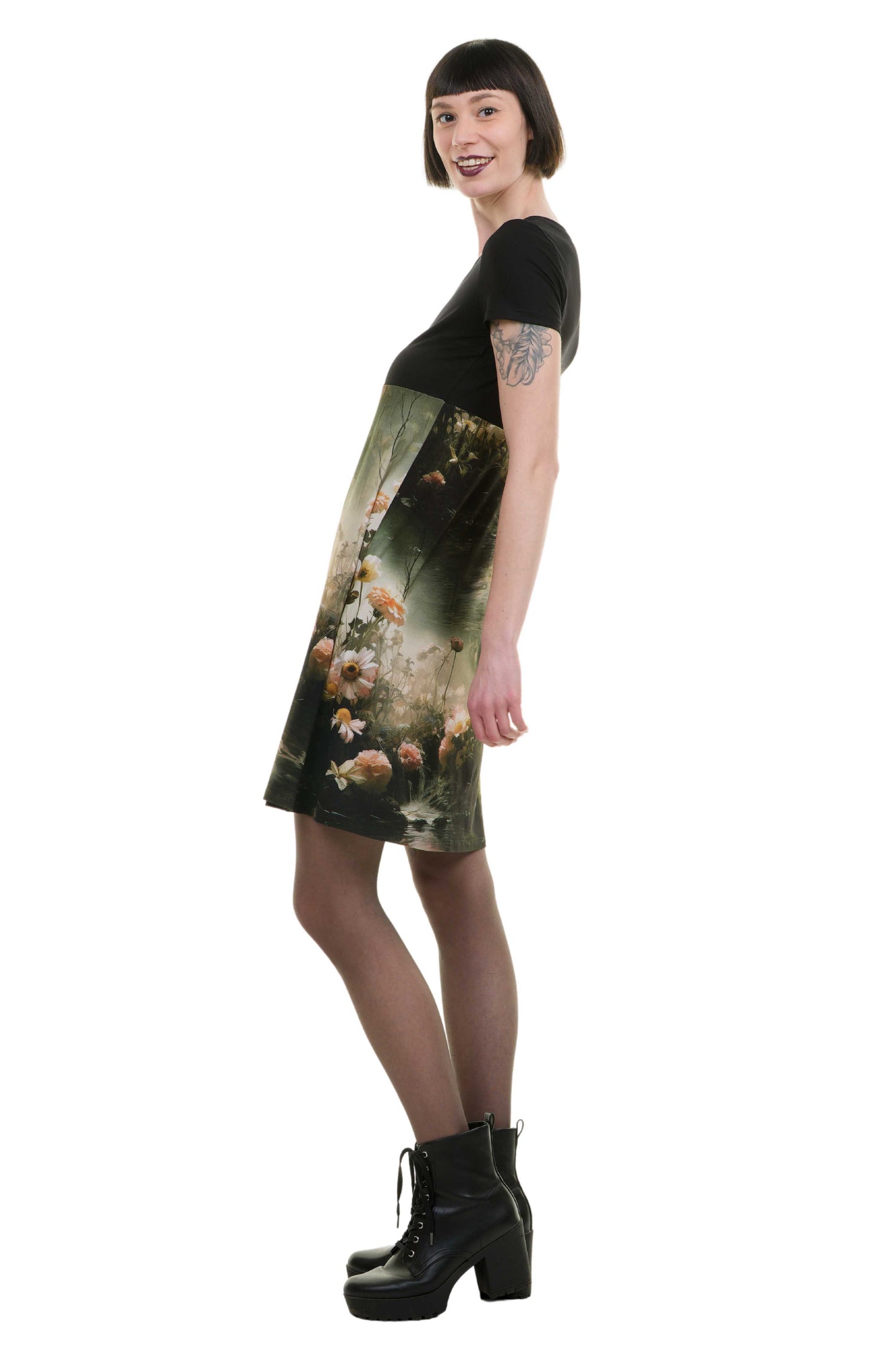 VENTE taille S Robe Lilly noir Tropic