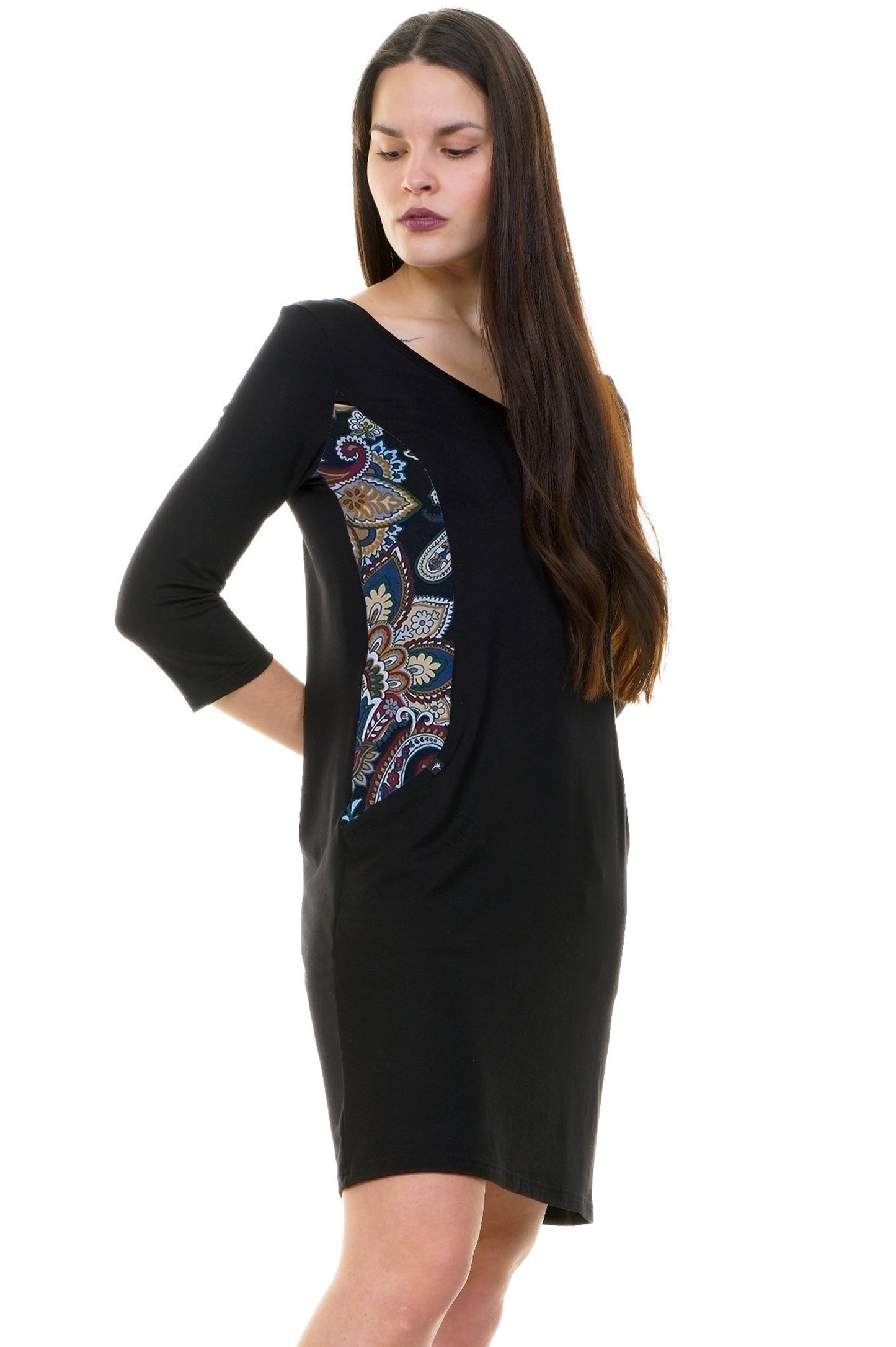 Magic 3/4 jersey dress